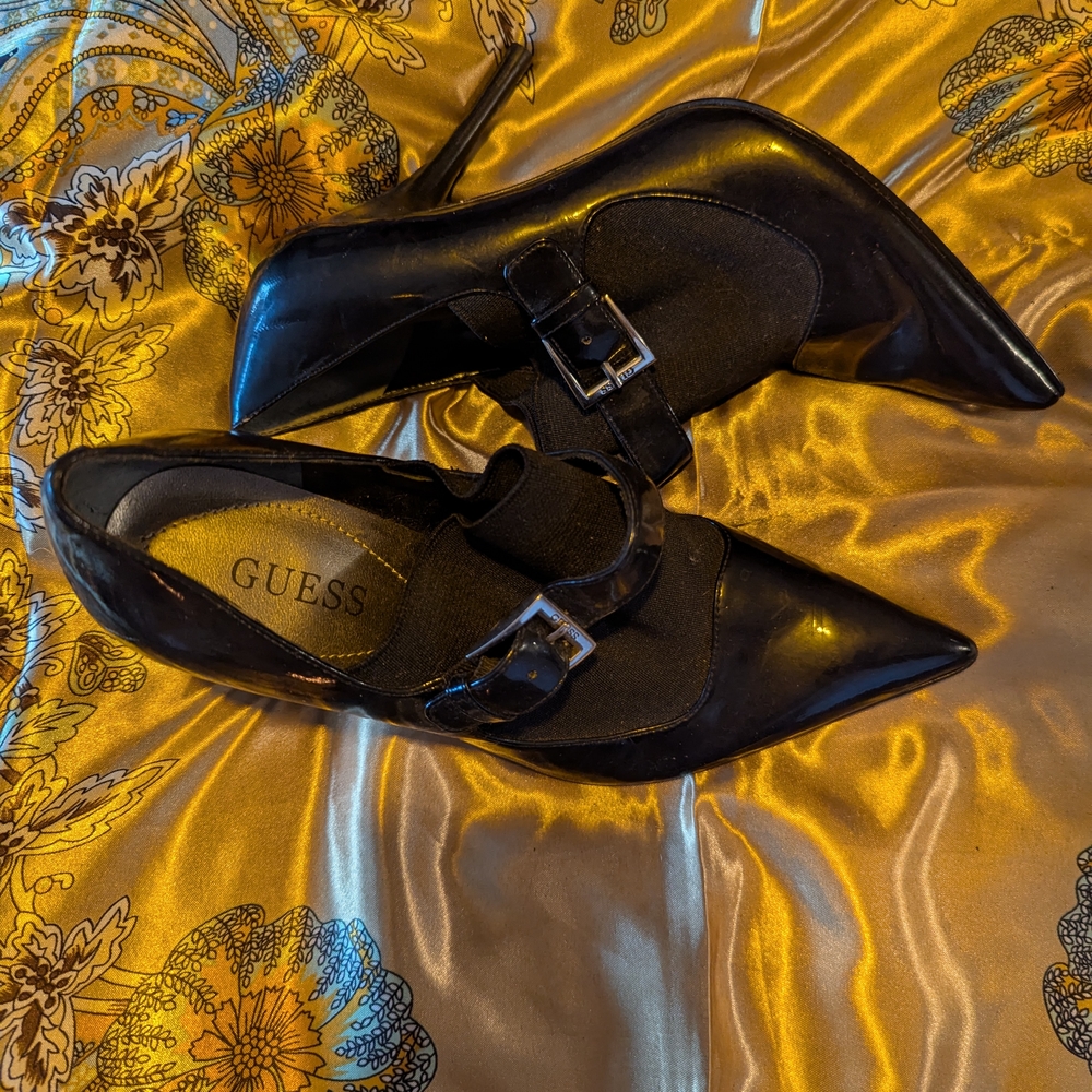 GUESS Women's Black Heels